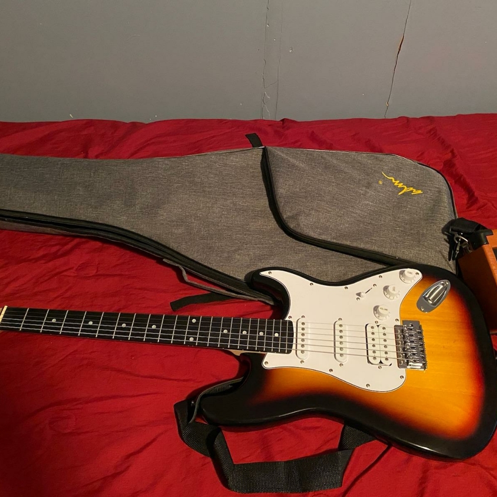 Guitarra 
LyxPro Electric Guitar 39'' inch Complet